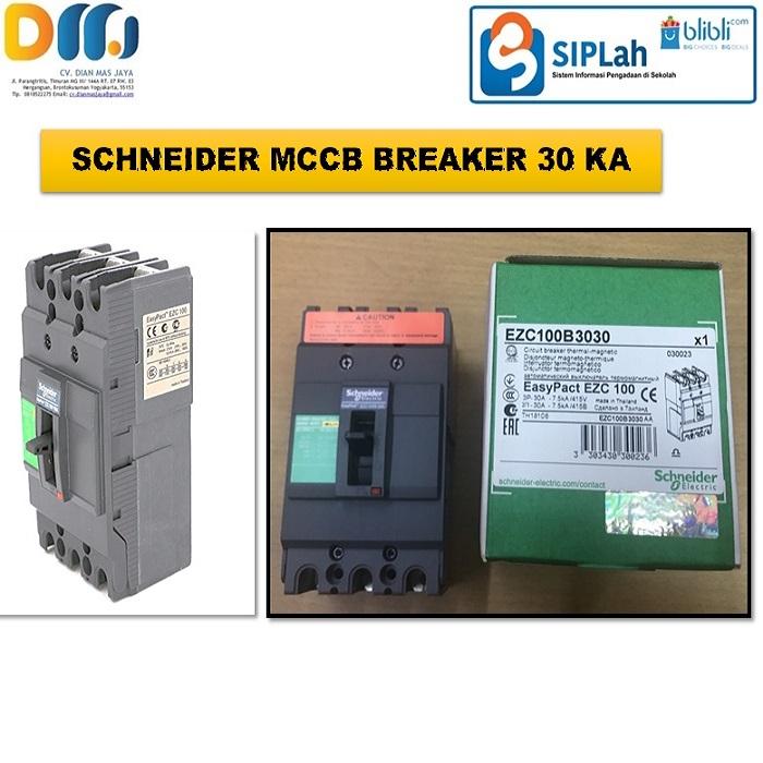MCCB Breaker EZC100H 30KA