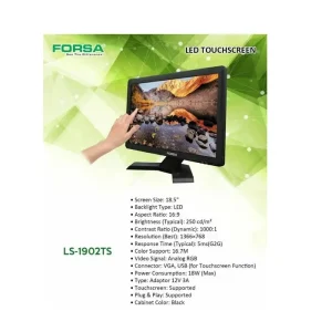 Monitor FORSA 19 Inch Touchscreen LS-1902TS